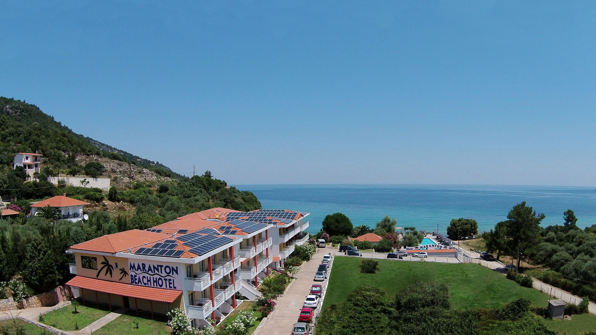 Maranton Beach Hotel Koinira Exteriér fotografie